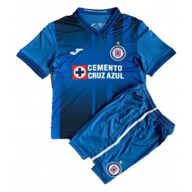 Camisolas de futebol Cruz Azul Criança Equipamento Principal 2021/22 Manga Curta